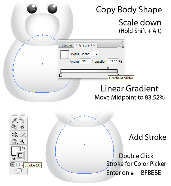 Create a Cute Easter Bunny Vector