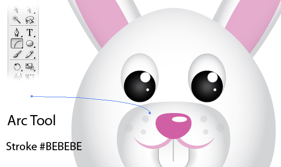 Create a Cute Easter Bunny Vector