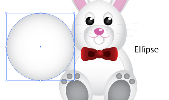 Create a Cute Easter Bunny Vector