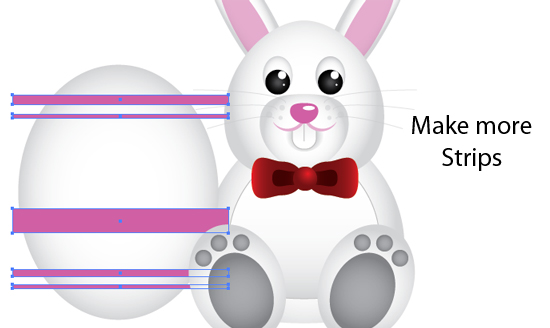 Create a Cute Easter Bunny Vector