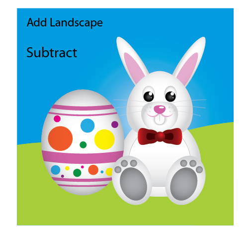 Create a Cute Easter Bunny Vector