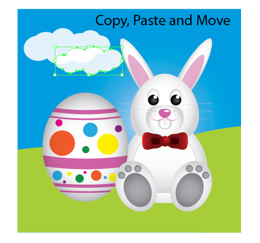 Create a Cute Easter Bunny Vector